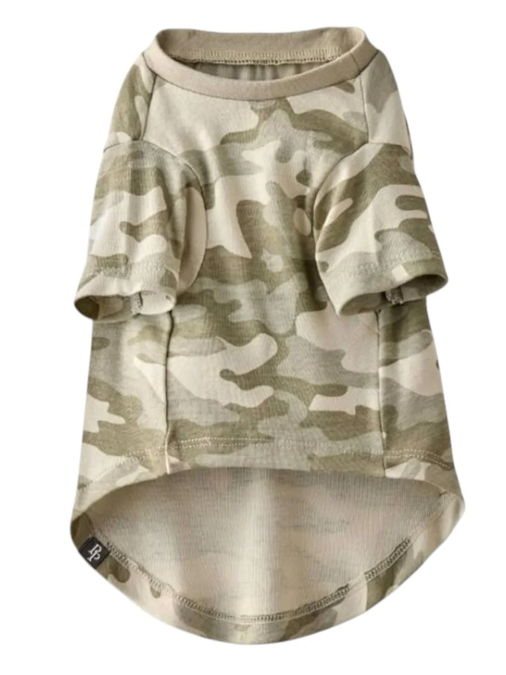 3-Pack Dog Tee Set - Sage, Tan & Camo Size Small Dogs to 30 pounds